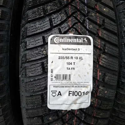 235/55R18 CONTINENTAL ICECONTACT 3 104T XL