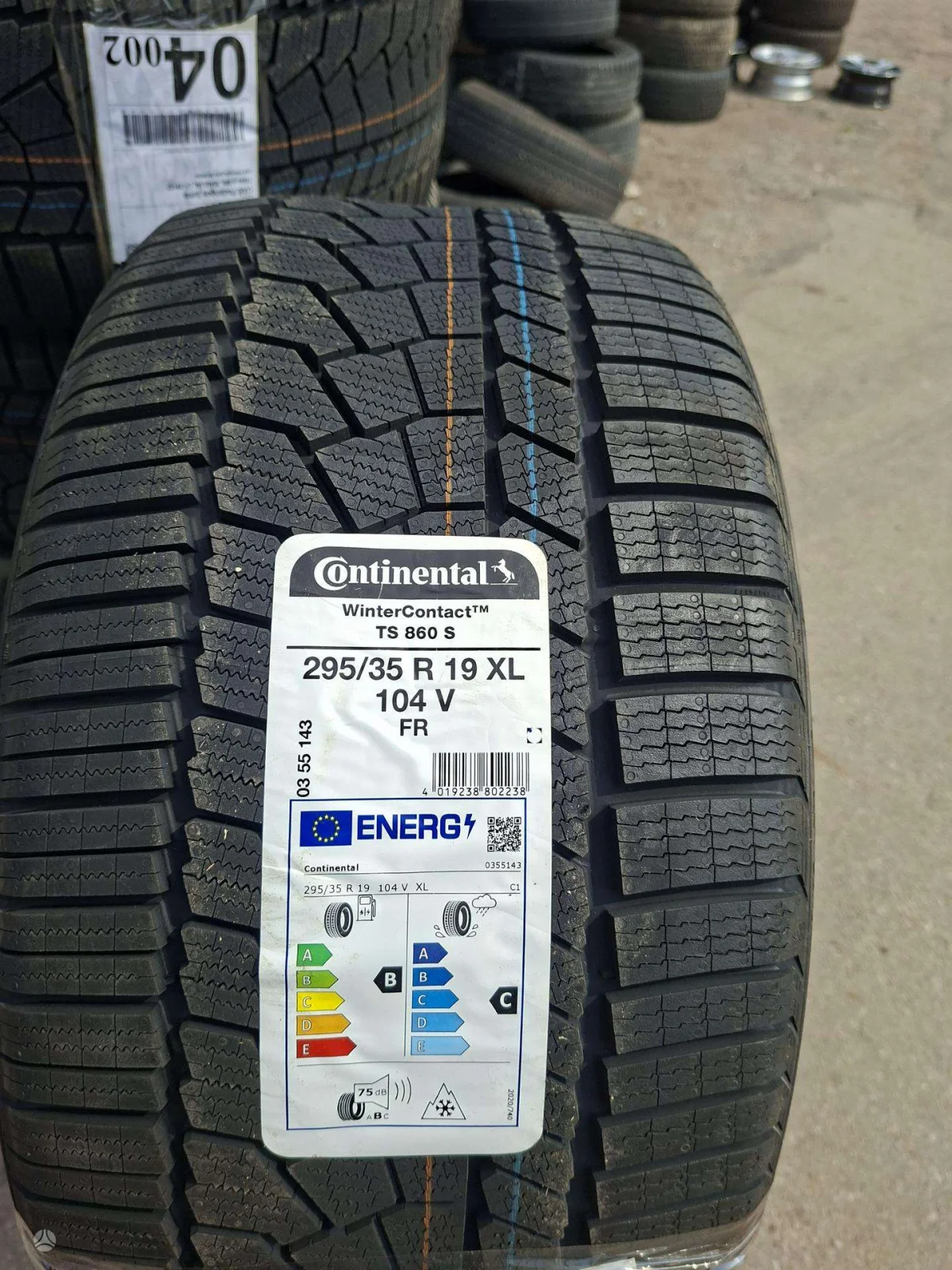 295/35R19 Wintercontact TS 860 S 104V XL